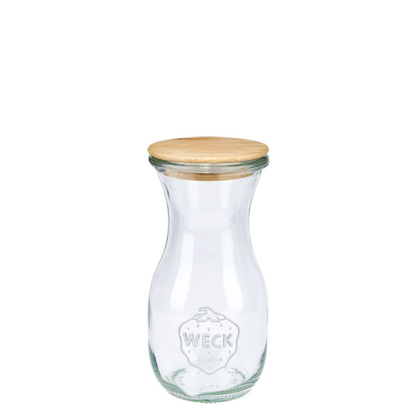 Weck Saftflasche Ml Mit Glasdeckel