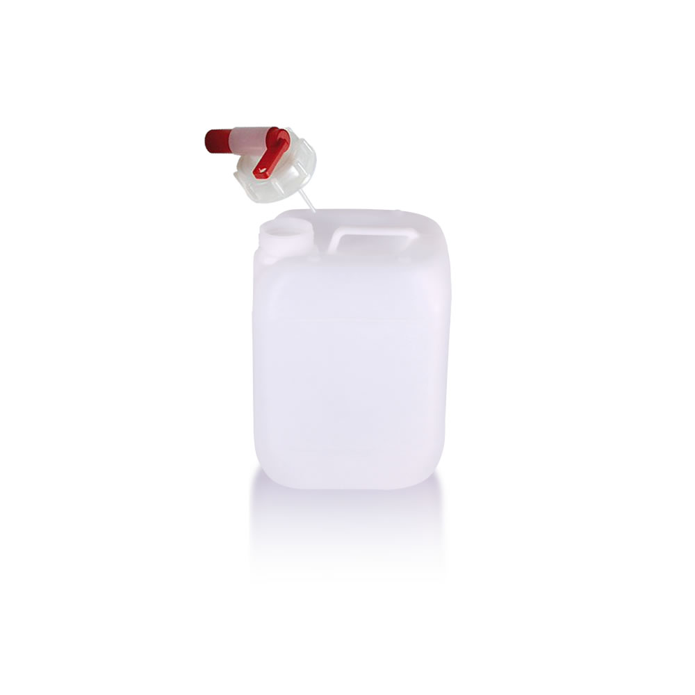 5l Kunststoff Wasserkanister mit Auslaufhahn